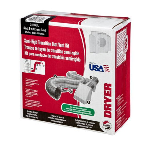 Kit Campana De Ventilacion 4pulg X 8pies Lambro 1375W-R Remplaza 316WUL 316W