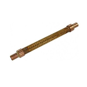 Appli Parts APVE-38 Antivibrador 3/8 pulg Soldable Eliminador de Vibracion 21cm Largo 700psi presion maxima de trabajo y 3.265psi presion de rotura Appli Parts APVE-38 Antivibrador 3/8 pulg Soldable Eliminador de Vibracion 21cm Largo 700psi presion maxima de trabajo y 3.265psi presion de rotura