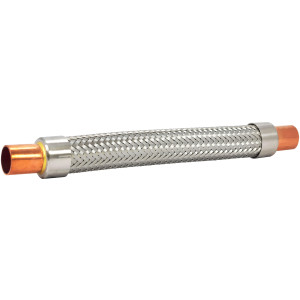 Appli Parts APVE-58 Antivibrador 5/8 pulg Soldable Eliminador de Vibracion 25cm Largo 450psi presion maxima de trabajo y 3.265psi presion de rotura Appli Parts APVE-58 Antivibrador 5/8 pulg Soldable Eliminador de Vibracion 25cm Largo 450psi presion maxima de trabajo y 3.265psi presion de rotura