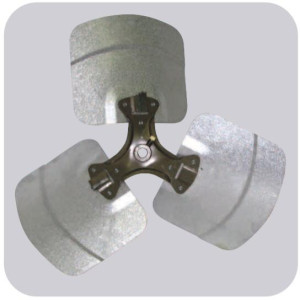 Revcor R32407 24 pulg, 3 Aletas, Aspa de Aluminio, 26 grados, Buje de 1/2 pulg, CCW para Unidad Condensadora de Aire Acondicionado