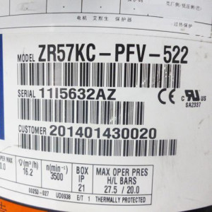 Compressor 60.000 Btu 220v/60hz/1ph R22