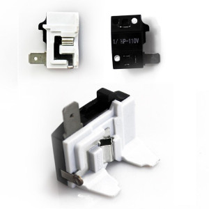 Appli Parts APOP-141P 1/4 hp, PTC Overload 110 V, Applied Power 180 W, Overload Current 8.70 A, Applied Temperature 212 F/752 F, Restored Temperature 122 F/176 F, Universal Replacement