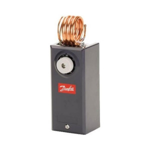 Danfoss 060L2152 KPU19 Refrigeration Thermostat Range -30F to 80F SPDT Automatic Reset, Room Temperature Sensor