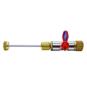 Uniweld MECT14 Valve Core Removal Tool for 1/4 in port compatible with all Refrigerants MaxEvac MECT14 92838