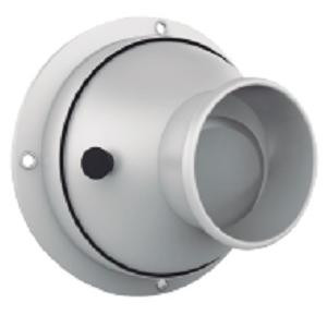 Circular Diffuser Aluminum Sphere Aluminum Color 12 in. Diameter 1 Injection with Adjustable Plate DCELA14S1 Vermont