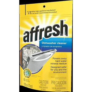 Affresh W10282479 Limpiador Para Lavavajillas (2Bolsas de 6 Pastillas) 