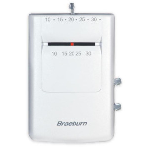 Termostato Mecanico Braeburn 500C, 1C, 1H Gas, Electrico Celsius Termostato Mecanico Braeburn 500C, 1C, 1H Gas, Electrico Celsius