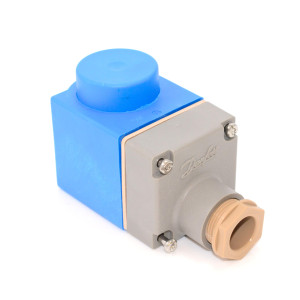 Danfoss 018F6710 Bobina para Solenoide 100-115 V,60 Hz, 13 W, 50 Hz, 11 W, IP20, BE115CS, Caja de Terminales