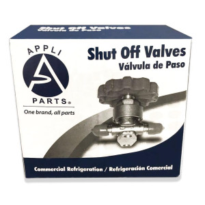 Appli Parts APSV-12 1/2 in SAE Shut Off Valve Male Flare 