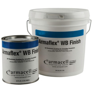 Armaflex Wb Finish 1 Quart, White Paintable Insulation Coating (Water Base) WBF8530005