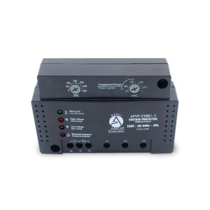 Appli Parts APVP-33BB1-2 Protector de Voltaje 220 V, 3 Ph, 60 Hz, 3.5 A, para Aire Acondicionado y Refrigeracion, tiempo de espera o de reconexion programable