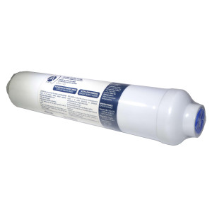 Appli Parts APWF-100K In Line Water Filter 1/4 in Connection 1/2in Wide 10-1/2in Long Includes Plastic Connections APWF-100PC and Brass Connections APWF-100BC
