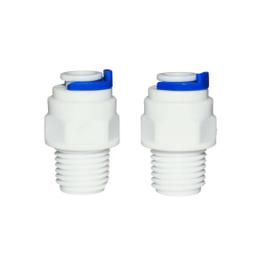 Appli Parts APWF-100K In Line Water Filter 1/4 in Connection 1/2in Wide 10-1/2in Long Includes Plastic Connections APWF-100PC and Brass Connections APWF-100BC