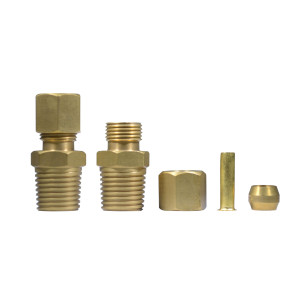Appli Parts APWF-100K Filtro de Agua en Linea con Conexion de 1/4 de pulg, Incluye Conectores de Bronce APWF-100BC y de Plastico APWF-100PC