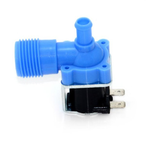 Appli Parts APIV-1121 Valvula Nevera 220 V Universal Sencilla para entrada fabricador de hielo 50/60 Hz entrada 3/4 pulg NPT y salida 1/4 pulg