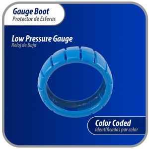 Appli Parts APMG-GBB 2.5 in Blue Protective Gauge Boot for Manifold Gauge Low pressure