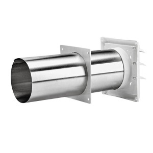 Rejilla de Ventilacion Blanca 4" Lambro Con Tubo de 11 pulgadas 267W Rejilla de Ventilacion Blanca 4" Lambro Con Tubo de 11 pulgadas 267W