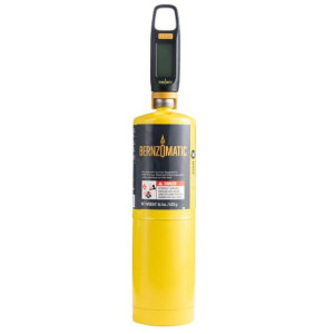 Bernzomatic Digital Fuel Gauge 423678 Compatible with any non-refillable fuel cylinder with CGA600 connection, including 14oz Fuel, 16oz Propane Camping Gas