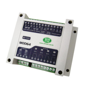 Module Expander 6 Inputs / 4 Outputs 110/220v Full Gauge Mod64