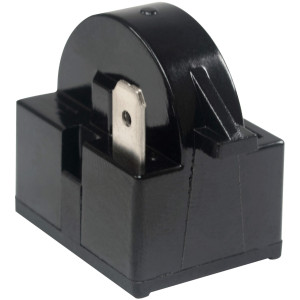 Appli Parts APSR-4003P Mini Fridge relay switch 1 pin 4.7 Ohm 110V Universal PTC Start relay replacement part for multiple brands of refrigerators wine cooler