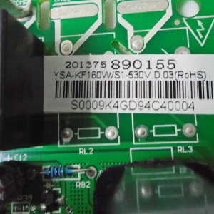 Tarjeta Control Unidad Externa Ecox YSA-KF160W/S1-530V.D.03.WK1.1 RoHS 201375890155 17123100000022 
Sirve NVCU060C10C