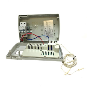 Control Box The120 220v/1ph/50-60hz IP65
Braker Siemens 5SU9 356 RCBO C25, 2 x Sensor NTC
5 Output, 2 Sensor Input, 3 Digital Input, RS485. Max 25Amps