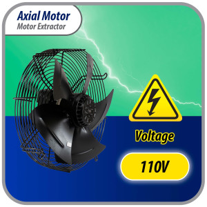 Appli Parts AXF-300-1 11-3/4 in Axial Fan Motor Guard Mounted Fan Blade 115V, 1 Ph, 50-60 Hz, 115W, 1590 rpm, Universal replacement for Cold Room Evaporators, Condensing Units, Work Temp -22F to 140F
