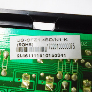 Tarjeta Display Deshumidificador US-CFZ1.4BD/N1-K.D.05.XK1.1 RoHS 203326790041, 17220100000075 Sirve ecox 
