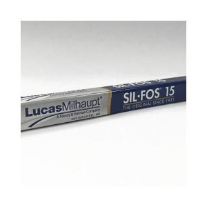 Lucas-Milhaupt 95150 Sil-Fos 15% Brazing Alloy .125 x .050 x 20 