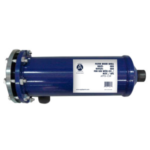Appli Parts APFD-CS9613 Filtro Portacartucho 1-5/8 pulg para Linea de succion, 2 piedras, Soldable, Universal para sistemas de Refrigeracion y Aire Acondicionado, Presion Max 500 psi
