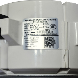 Fan Motor for Mini Split Ductless Outdoor Unit ZKFN-50-8-2 DC310V 50W 0.23A 850rpm 11002015000397  202400310150

