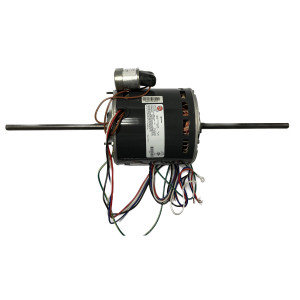 US Motor 3/4 hp 1075 rpm, 6 Poles 2 Shaft OAO 3 Speed 5.6 diameter, CCW  208-230v, 60 hz, 1 ph, 7.5 mfd/370 VAC Run Capacitor 1894 K055DUT1259011B