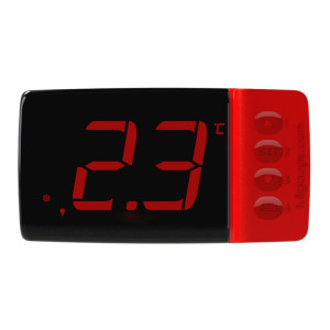 Electronic Control Full Gauge T-Core 110/220v 2 Sensors, 1 Digital Input, 4 Outputs, True-Rms Voltage Monitor Applications Beverage Display, Freezers, Refrigerated Display Cabinets, Cold Rooms
