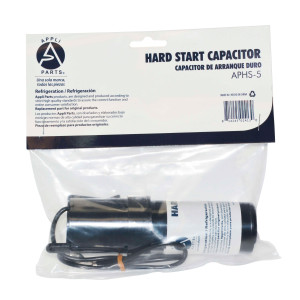 Appli Parts APHS-5 Relay de Arranque, Capacitor y Termico amplificador de potencia para aire acondicionado de 1/12-10 HP y compresores 110-220 Voltios 1 Ph hasta 300 porciento de torque