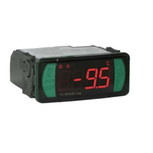 Controlador Electronico Congelacion 2 Sensores, 3 Salidas, 2 Entrada Digital, Datalogger 110/220v(Sitrad Compatible) Full Gauge Tc-900e Log Sustituye Tc-900ri Clock