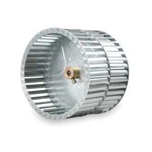 LAU 013316062 Aluminium Blower Wheel Double-Inlet Wheel, Diameter 10-5/8 in, Depth 10 2/3 in, Bore 1/2 in, CW, 1400 rpm Center Disc, Concave, Galvanized Steel 41333, 013316-02 LAU 013316062 Aluminium Blower Wheel Double-Inlet Wheel, Diameter 10-5/8 in, Depth 10 2/3 in, Bore 1/2 in, CW, 1400 rpm Center Disc, Concave, Galvanized Steel 41333, 013316-02