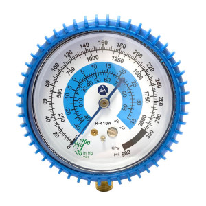 Appli Parts APMG-GA1L Low Side 1/4 in SAE R410 Replacement Manifold Gauge for Air Conditioning Universal Replacement tools