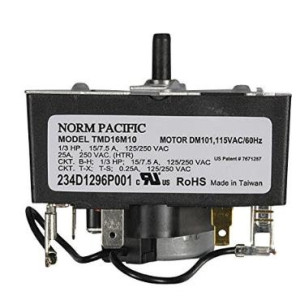 GE WE4M527 Genuine OEM Dryer Timer  Fits: 234D1296P001 TMD16M10 WE4M365 212D1233P013