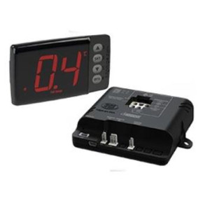 Full Gauge Controlador Electronico Tcore  Eco 10/220V 2 Sensores, 1 Entrada Digital, 4 Salidas Monitor de Voltaje True-Rms  VCC Compresores Velocidad Variable  