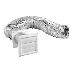 Kit Ducto Transicion Lambro 4inX5ft 1377w, Rejilla Blanca, 2 Abrazaderas, Caja Individual Kit Ducto Transicion Lambro 4inX5ft 1377w, Rejilla Blanca, 2 Abrazaderas, Caja Individual