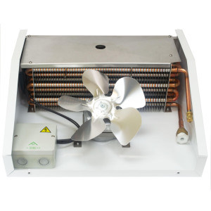 Oyon OEJ-1D Evaporator 2966 BTU/h Medium, 2170 BTU/h Low, Electric Defrost, 220V/1Ph/50-60Hz UL SA44779