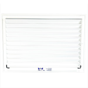 Ceiling Rooster Aluminum White 18in x 12in RH18X12 Vermont