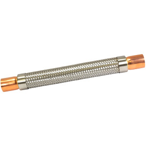 Appli Parts APVE-138 Antivibrador 1-3/8 pulg Soldable Eliminador de Vibracion 37cm Largo 500psi presion maxima de trabajo y 3.265psi presion de rotura Appli Parts APVE-138 Antivibrador 1-3/8 pulg Soldable Eliminador de Vibracion 37cm Largo 500psi presion maxima de trabajo y 3.265psi presion de rotura