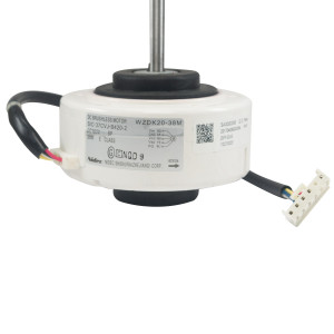Motor Ventilador Unidad Interna aire acondicionado Mini Split Motor DC 160V ZKFP-20-8-5 RoHS remplaza WZDK20-38M 202400300541, 11002015006201, 11002015000031 sirve ecox