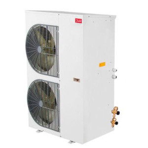Danfoss Condensing Unit 4.5HP 230V/3Ph/60Hz R134, R404, R448, R449, R452, R513 MBP Optyma Slim Pack HPZP050D20Q 2 Fans with Reciprocating Compressor MTZ050-3 66dB 115F0616 