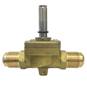 Appli Parts APSOV-58C 5/8 SAE Solenoid Valve Body, Normally Closed NC, Coil Not Included, Suitable for multiple refrigerants CFC, HCFC and HFC