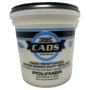CADS CADS-1 Sellador de Ductos Blanco, Base Agua, 1 Galon