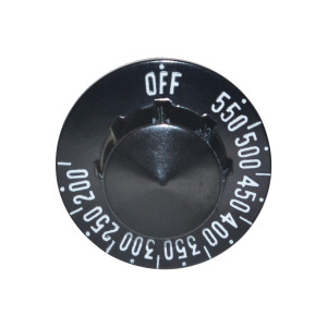 Robertshaw Black Dial 2-1/4 in diameter 200 to 550 F For Range Thermostat Ea5-7-36, 40-377 Robertshaw Black Dial 2-1/4 in diameter 200 to 550 F For Range Thermostat Ea5-7-36, 40-377