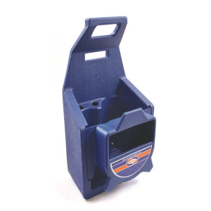 Uniweld 511 Carro para transporte de plastico azul moldeado para 1 tanque MC o 1 cilindro de combustible desechable y 1 tanque R-Oxy 511