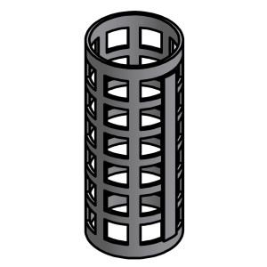 Strainer insert for FIA 15 or 20 (1/2in or 3/4in), 150micra/100 mesh 148H3124